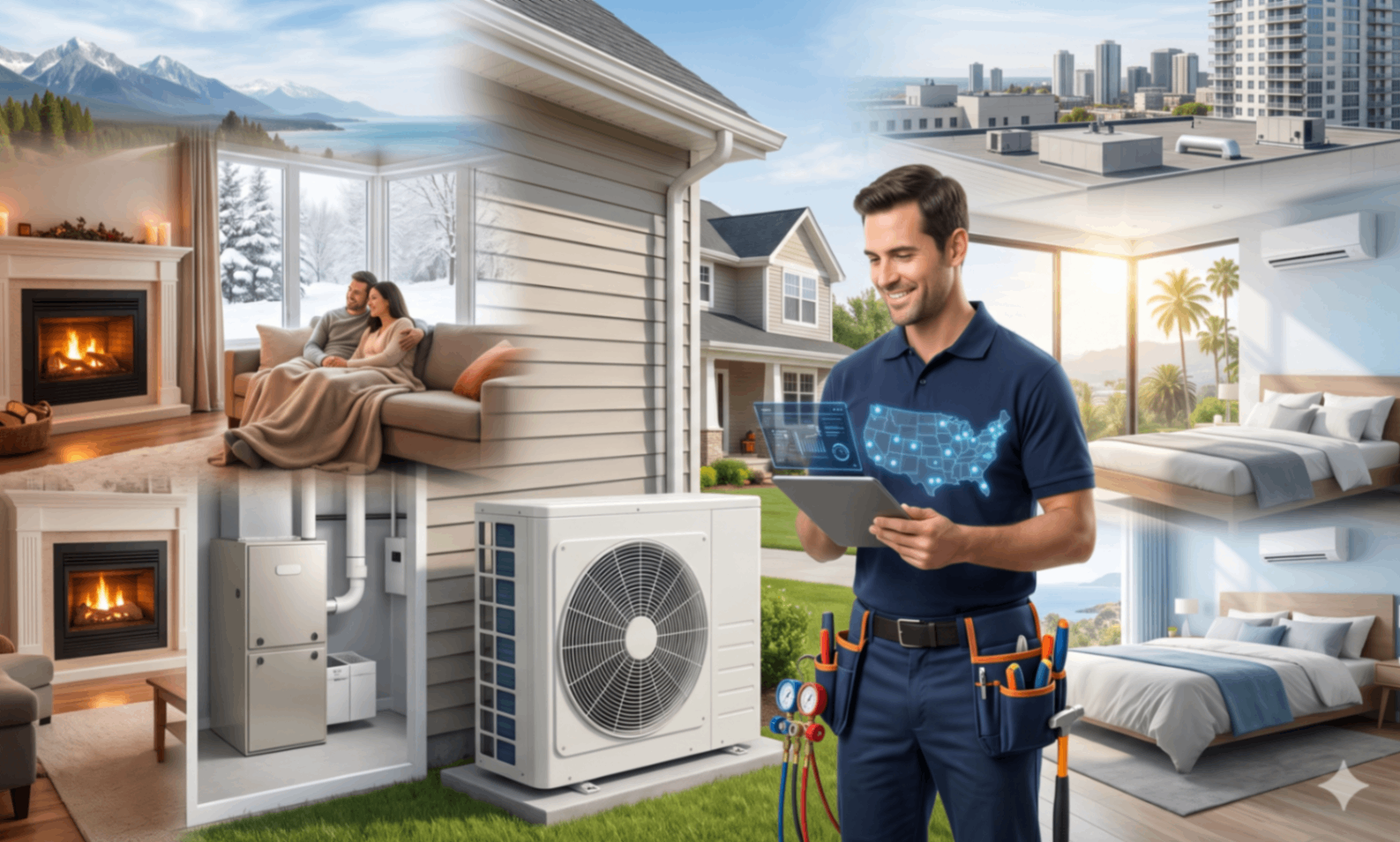 HVAC in Gillett, PA
